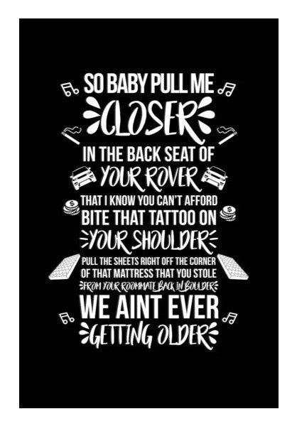 Baby Pull Me Closer Art PosterGully Specials