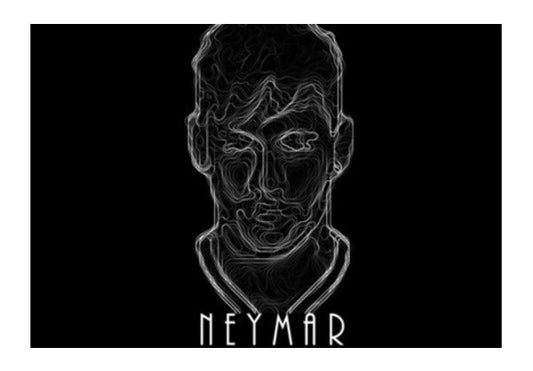 Neymar Art PosterGully Specials