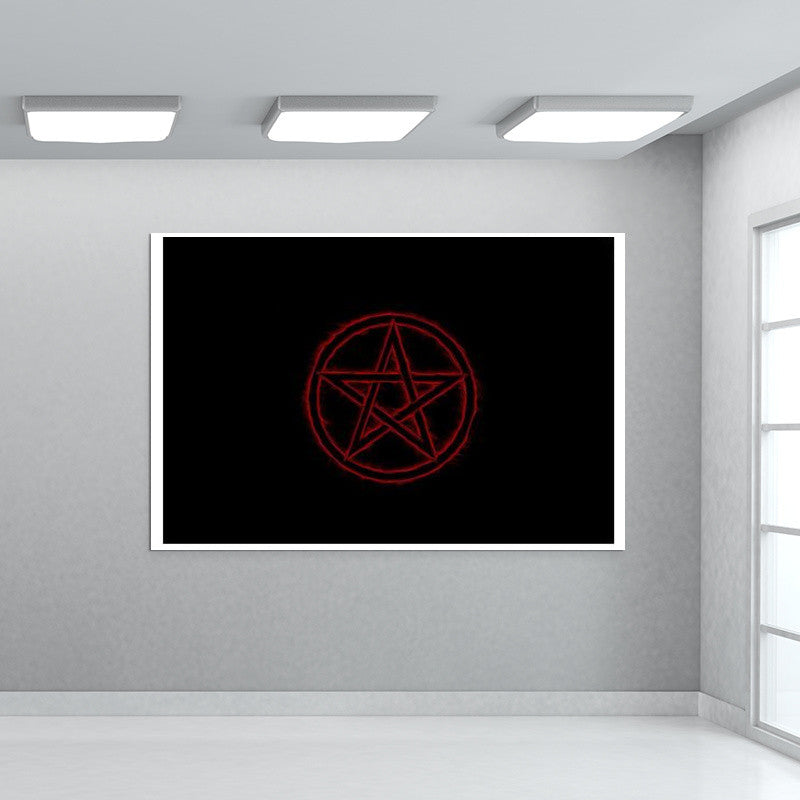 Wican Pentacle Wall Art | Haniya Khan