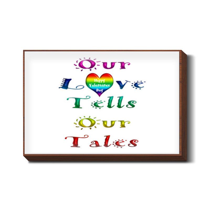 Rainbow Love Tales Wall Art