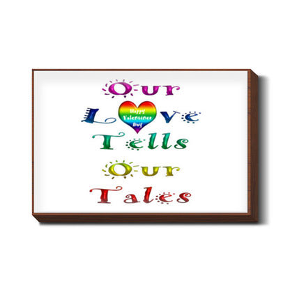 Rainbow Love Tales Wall Art