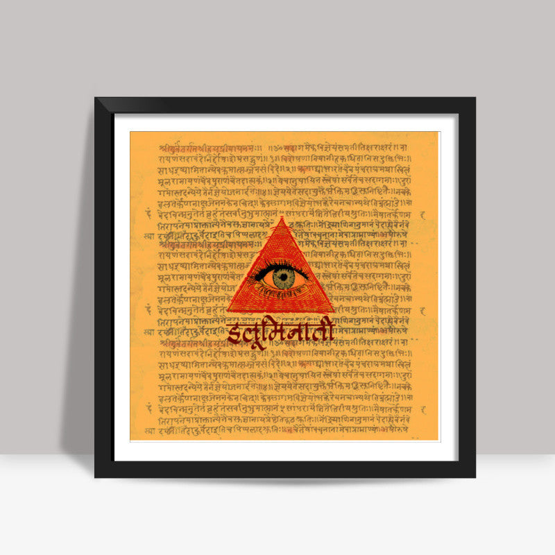 illuminati Square Art Prints