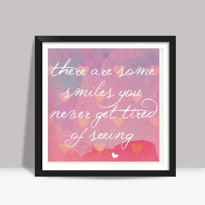 Smiles Square Art Prints