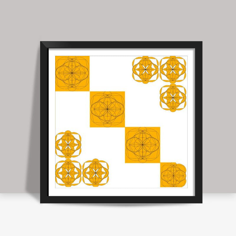 Typical Geometry Square Art Prints | Pratyasha Nithin