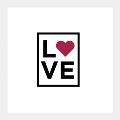 Love Square Art Prints