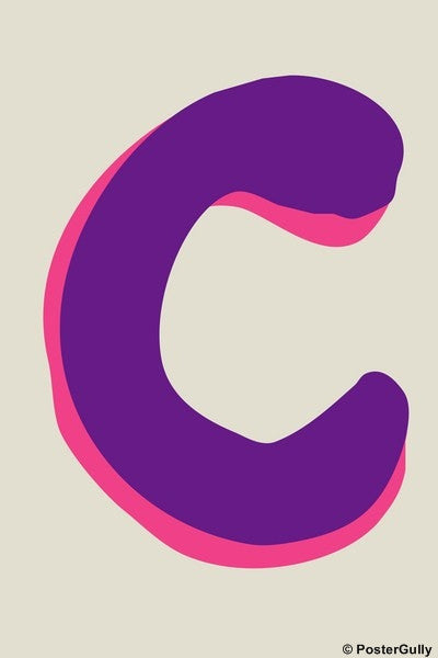 Wall Art, C-Alphabets, - PosterGully