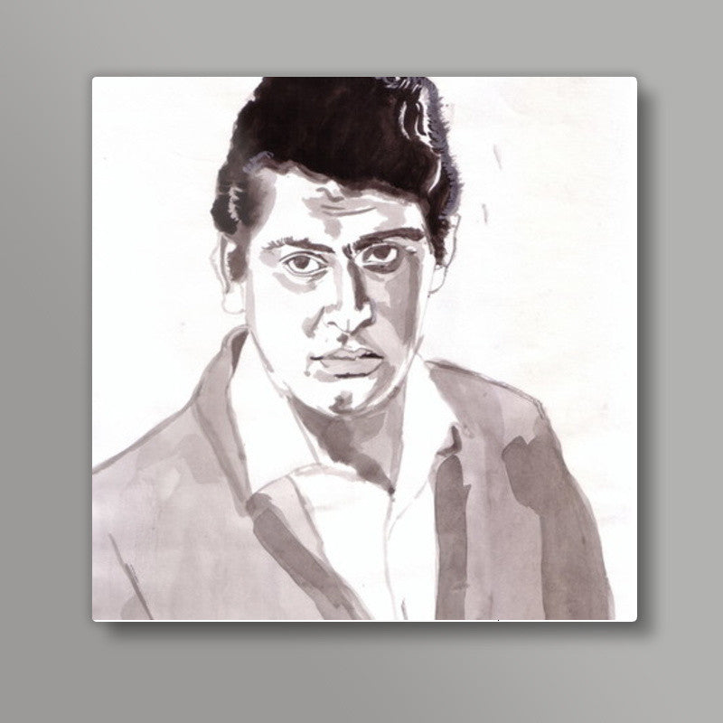 Manoj Kumar has been the best on-screen patriot Square Art Prints