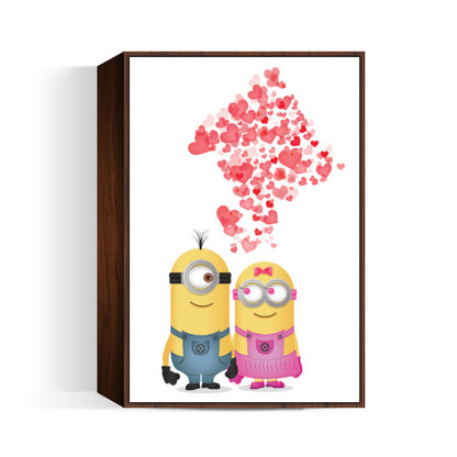 Minion Lovers wall art