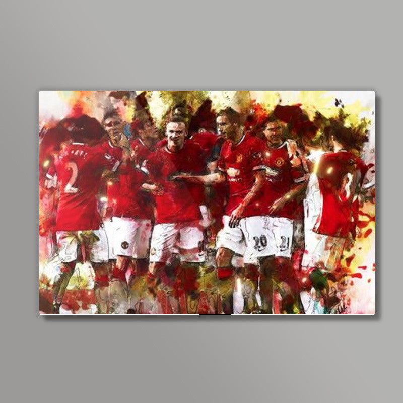 Manchester United 2015 Wall Art | Malvika Asher