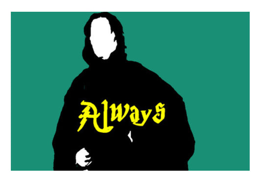 Harry Potter Severus Snape Always  Art PosterGully Specials