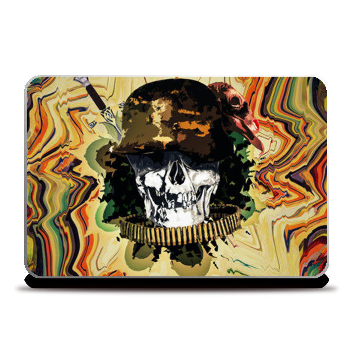 Laptop Skins, Skull Soldier Laptop Skins