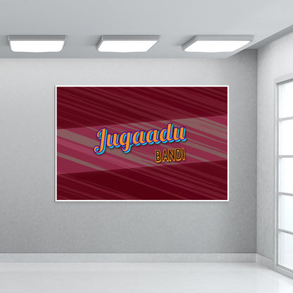 Jugaadu Bandi (Texture Back) Wall Art