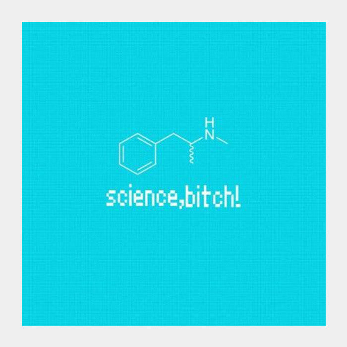 Square Art Prints, Science Bitch Square Art Prints