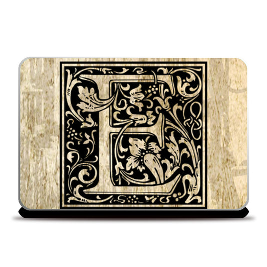 Ornate E Laptop Skins