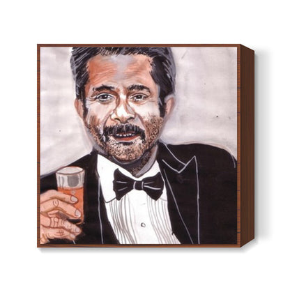 Ekdum Jhakaas - Anil Kapoor Square Art Prints