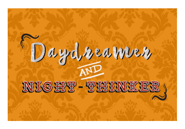 Daydreamer And Night Thinker Art PosterGully Specials