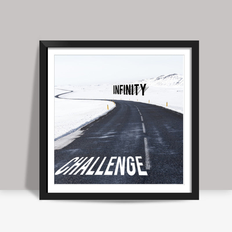 Challenge Infinity Square Art Prints