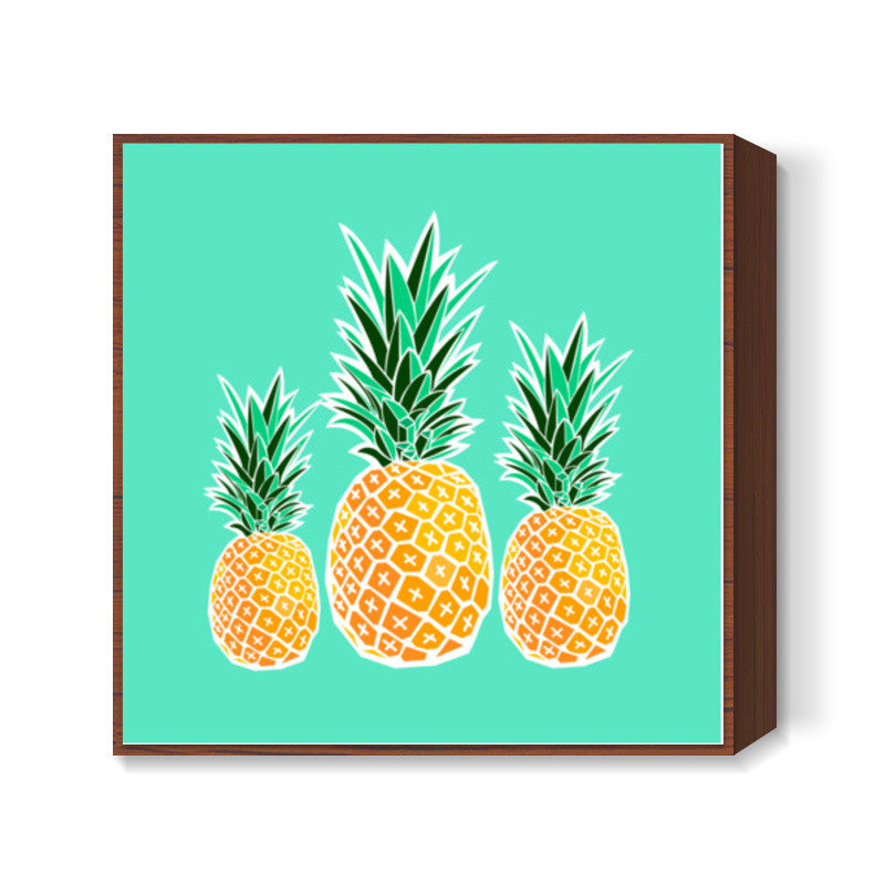 Pineapple Square Art Prints