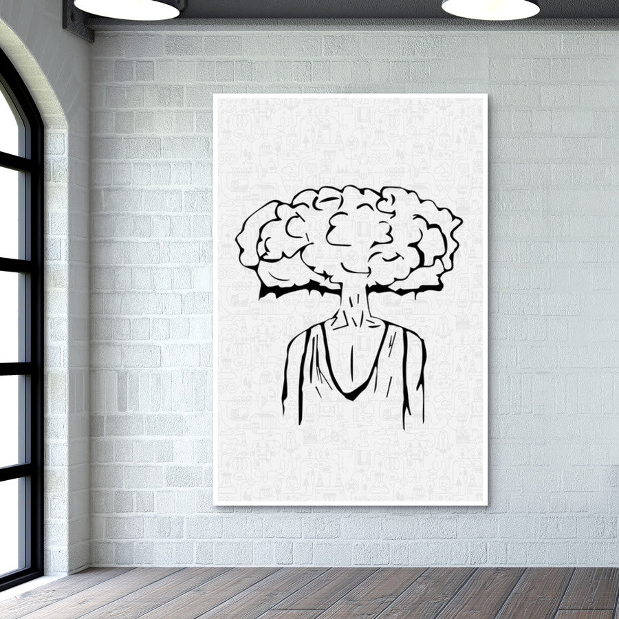 Cloud of Thoughts  Wall Art