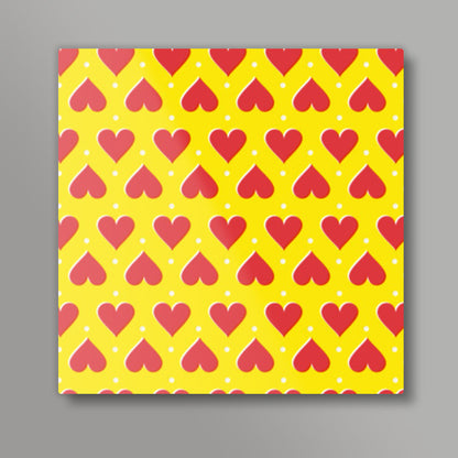 Hearts Square Art Prints