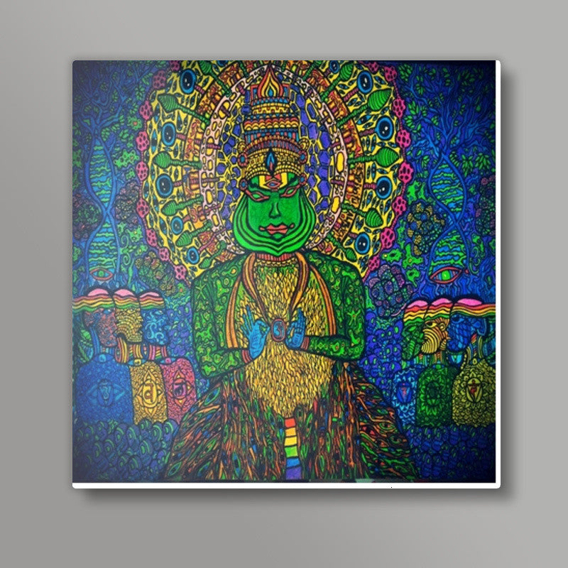 Spiritual Awakening Square Art Prints