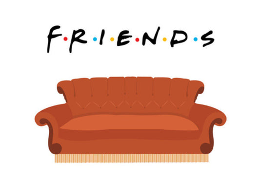 Wall Art, Central Perk Friends Couch Wall Art