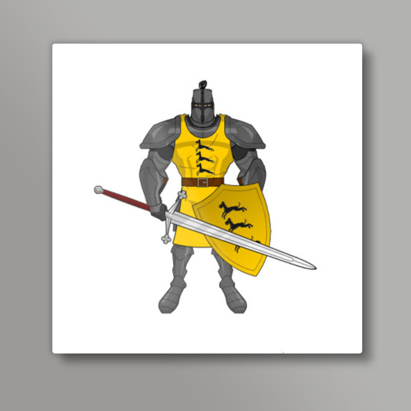 Ser Gregor Clegane the Mountain Square Art | Ehraz Anis