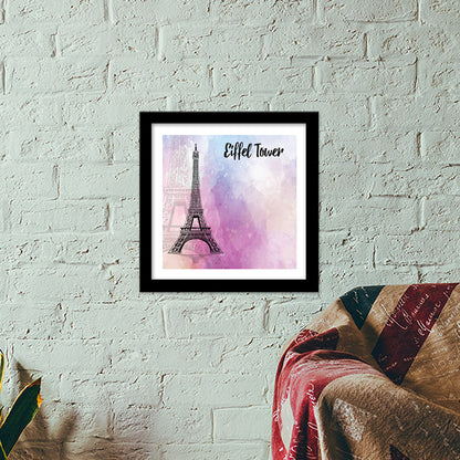 Eiffel Tower - Paris Premium Square Italian Wooden Frames