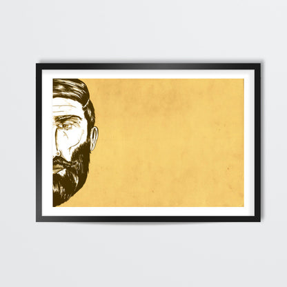 Bearded Landscape Wall Art