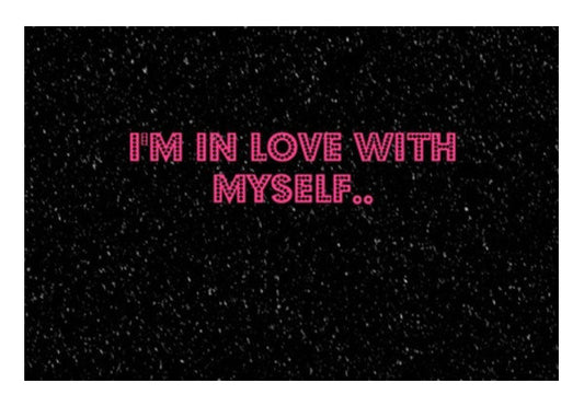 I Love Myself Art PosterGully Specials