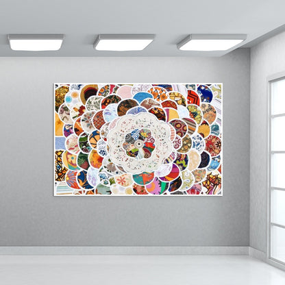 Flower art design Wall Art