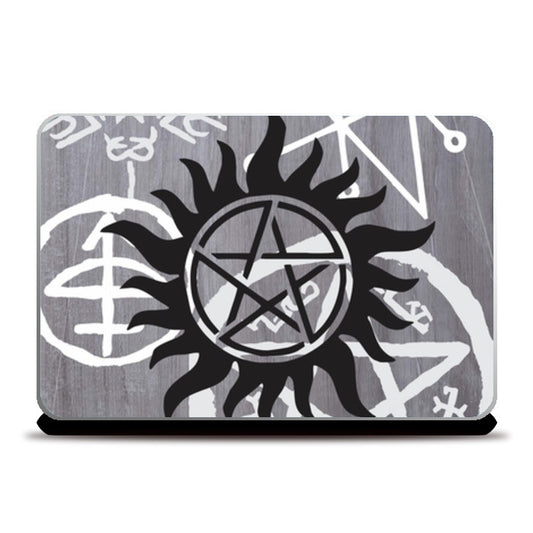 Laptop Skins, Supernatural Sigils Laptop Skins