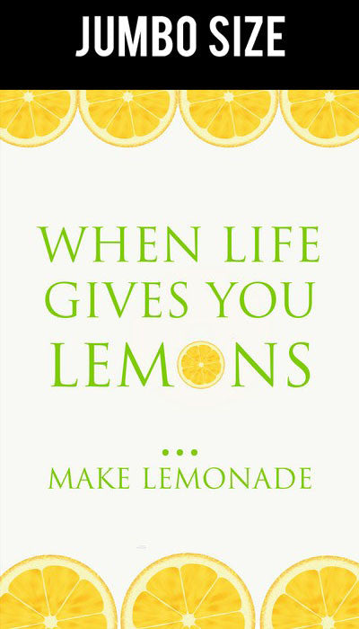 Jumbo Poster, Lemons Lemons | Jumbo Poster, - PosterGully