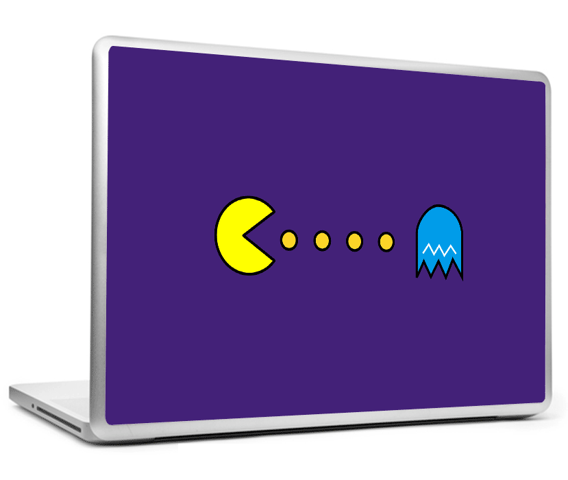 Laptop Skins, Pacman Minimal Laptop Skin, - PosterGully