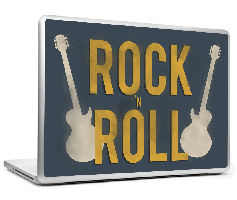 Laptop Skins, Rock & Roll Laptop Skin, - PosterGully