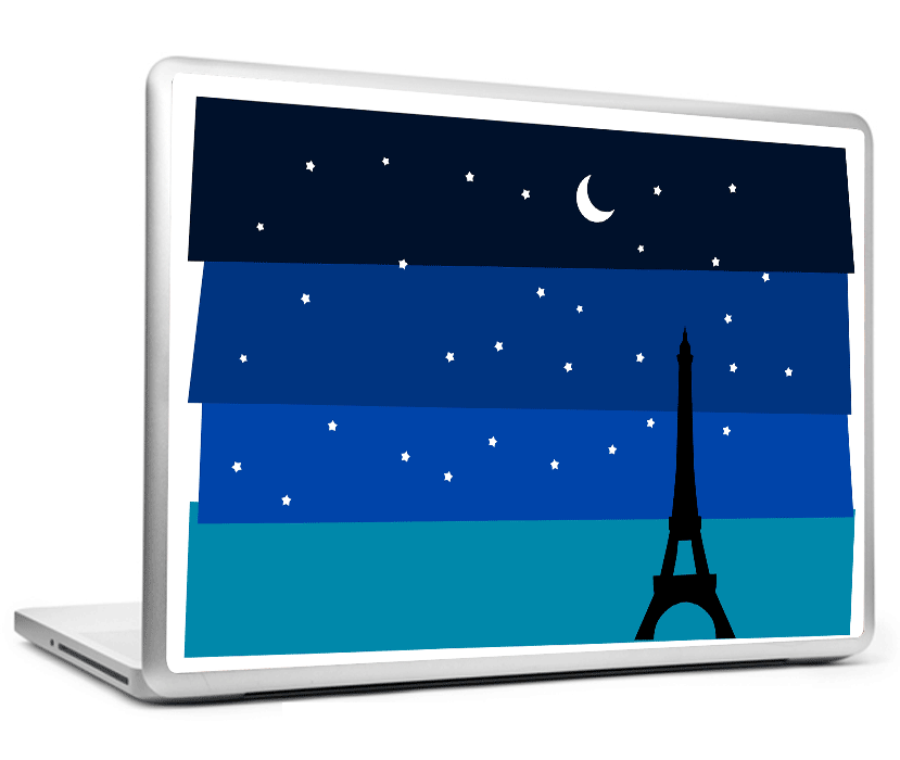 Laptop Skins, Paris Minimal Laptop Skin, - PosterGully