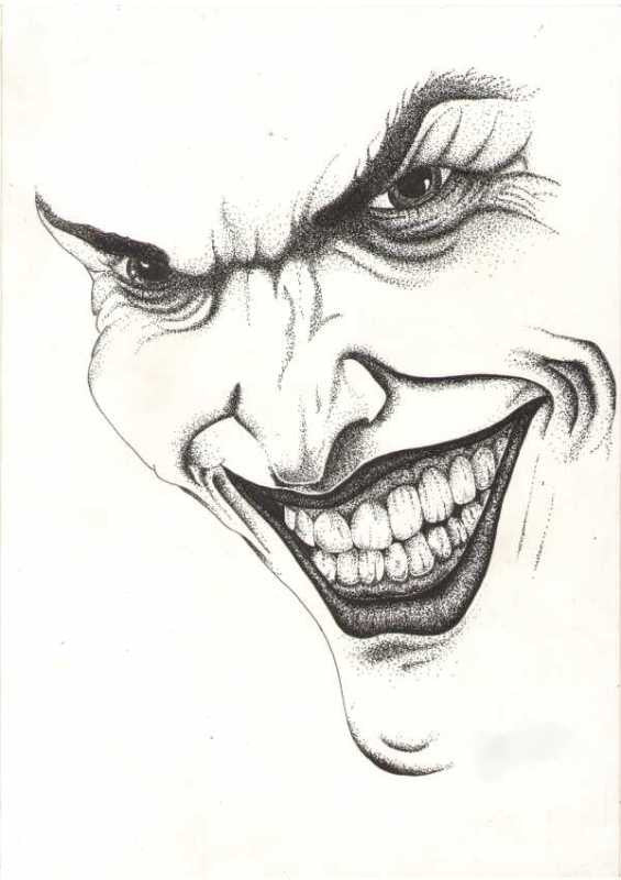 Batman Joker Sketche 1 Artwork| Buy High-Quality Posters and Framed ...