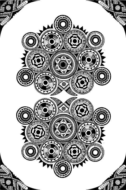 Brand New Designs, Bigmandala 1 Artwork