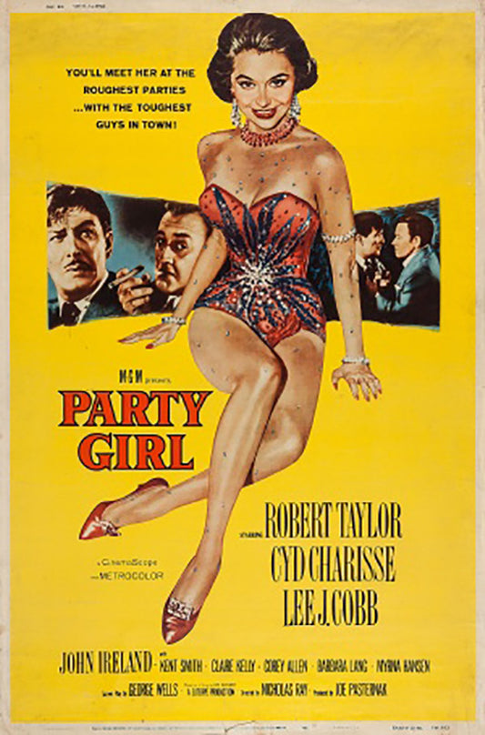 Brand New Designs, Party Girl | Retro Movie Poster, - PosterGully - 1