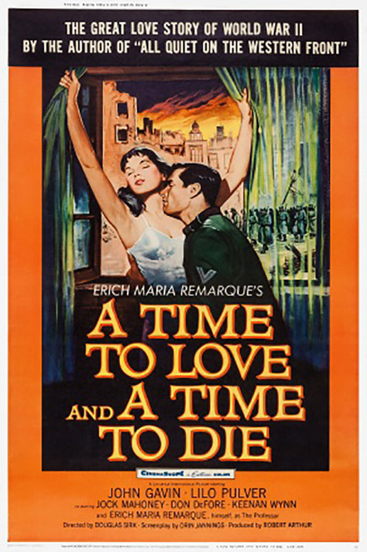 Brand New Designs, A Time To Love and A Time To Die | Retro Movie Poster, - PosterGully - 1