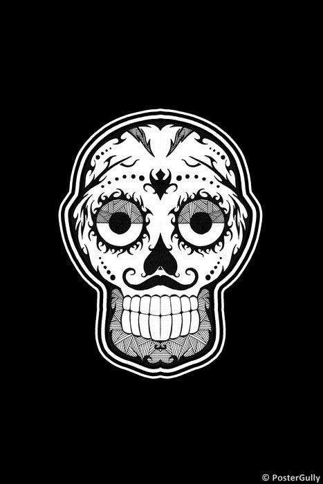 PosterGully Specials, Sugar Skull, - PosterGully