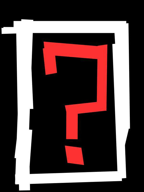 Brand New Designs, Question Mark Minimal Artwork