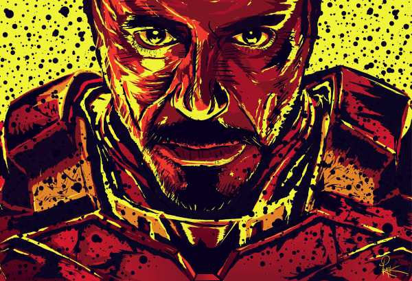 Wall Art, Iron Man Artwork