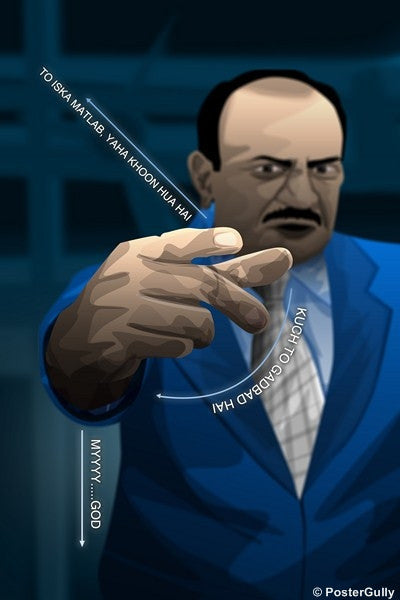 Wall Art, ACP Pradyuman CID, - PosterGully