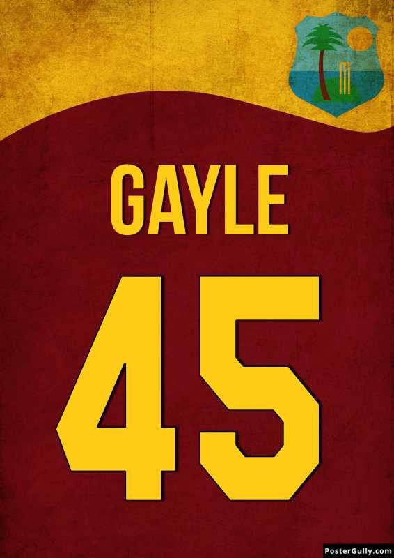 Brand New Designs, Chris Gayle|Minimal Artwork