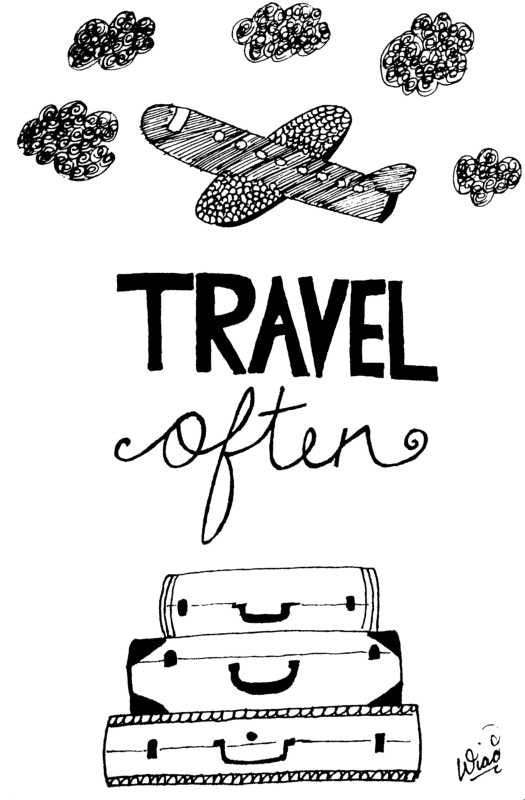 Brand New Designs, Travel Often Artwork