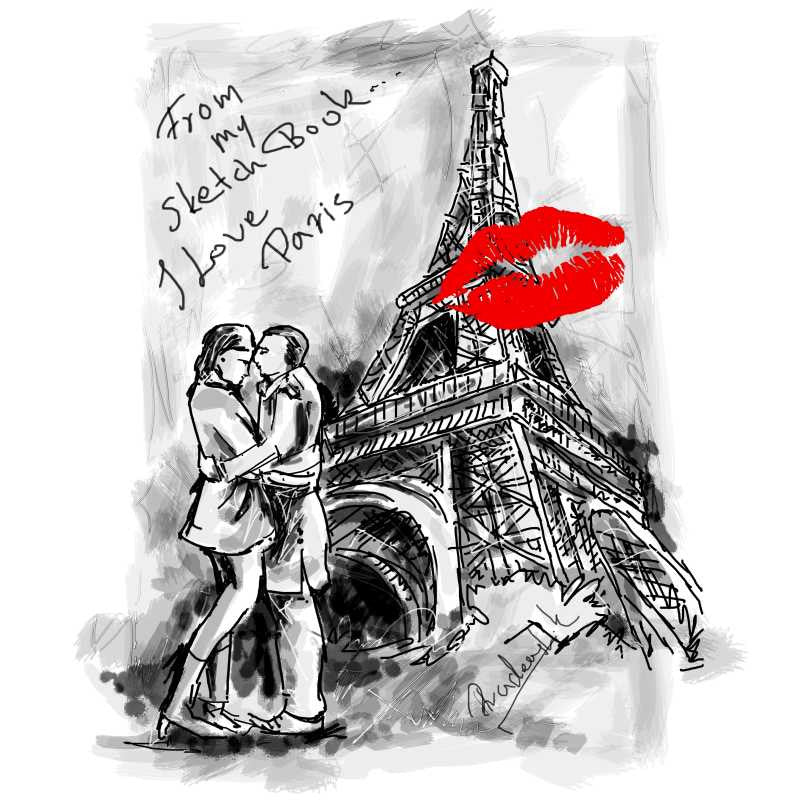 Brand New Designs, I love Paris Artwork