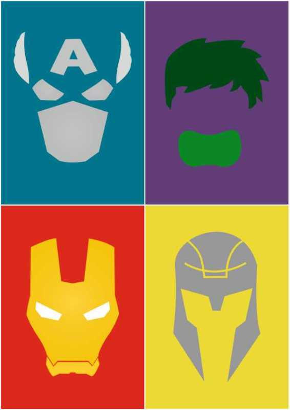 Brand New Designs, Avengers Minimal Artwork