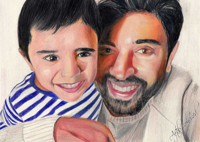 Wall Art, Nivin Pauly And Son Artwork