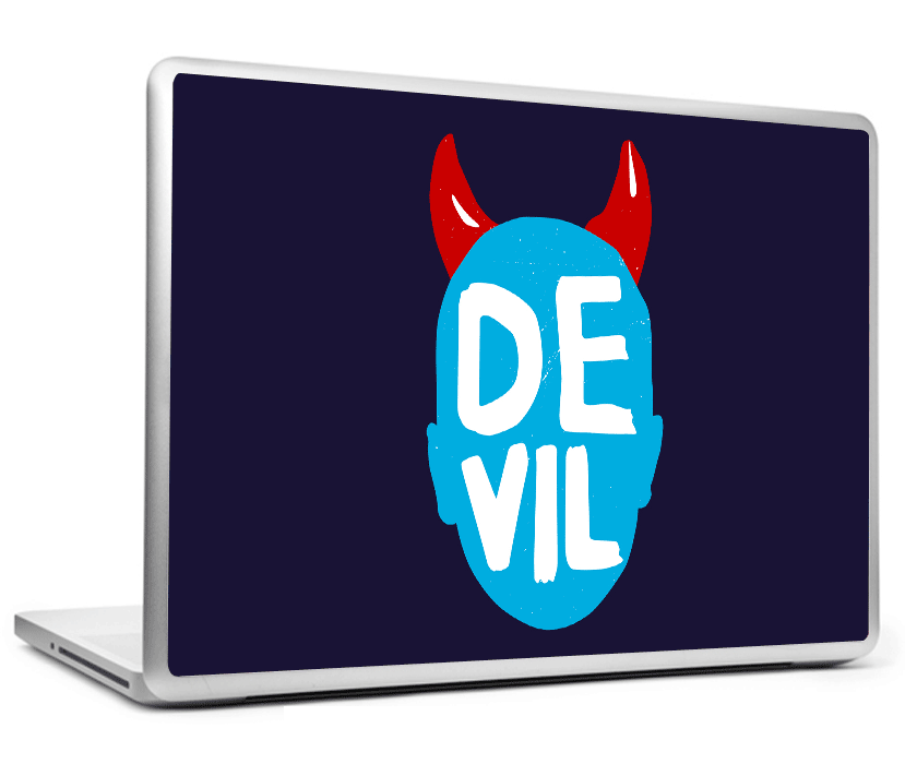 Laptop Skins, Devil Horns Laptop Skin, - PosterGully